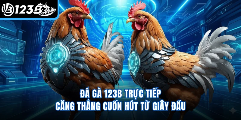 Đá gà 123B trực tiếp căng thẳng cuốn hút từ giây đầu