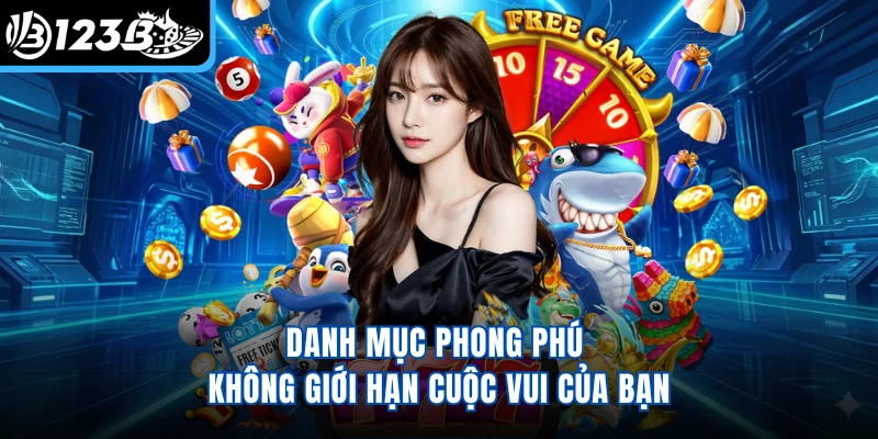 Danh mục phong phú không giới hạn cuộc vui của bạn