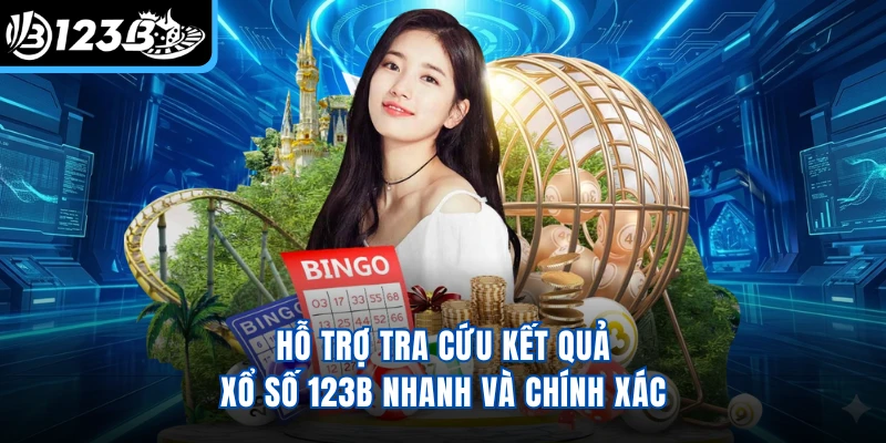Hỗ trợ tra cứu kết quả xổ số 123B nhanh và chính xác